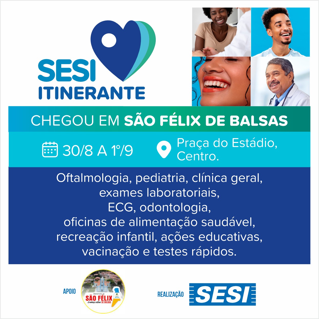 DIA 30 DE AGOSTO EM SÃO FÉLIX DE BALSAS