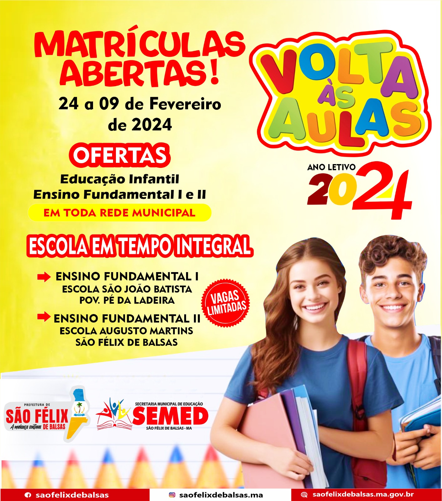 MATRÍCULAS ABERTAS!